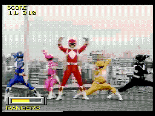 Mighty Morphin Power Rangers Screenshot 1
